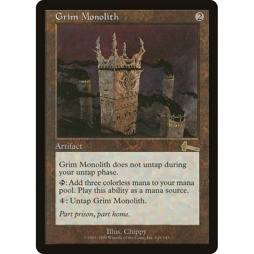 Grim Monolith (ULG-126) - Urza's Legacy Foil