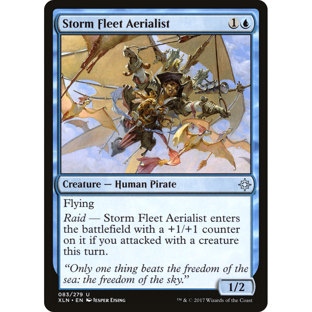 Storm Fleet Aerialist (XLN-083) - Ixalan Foil