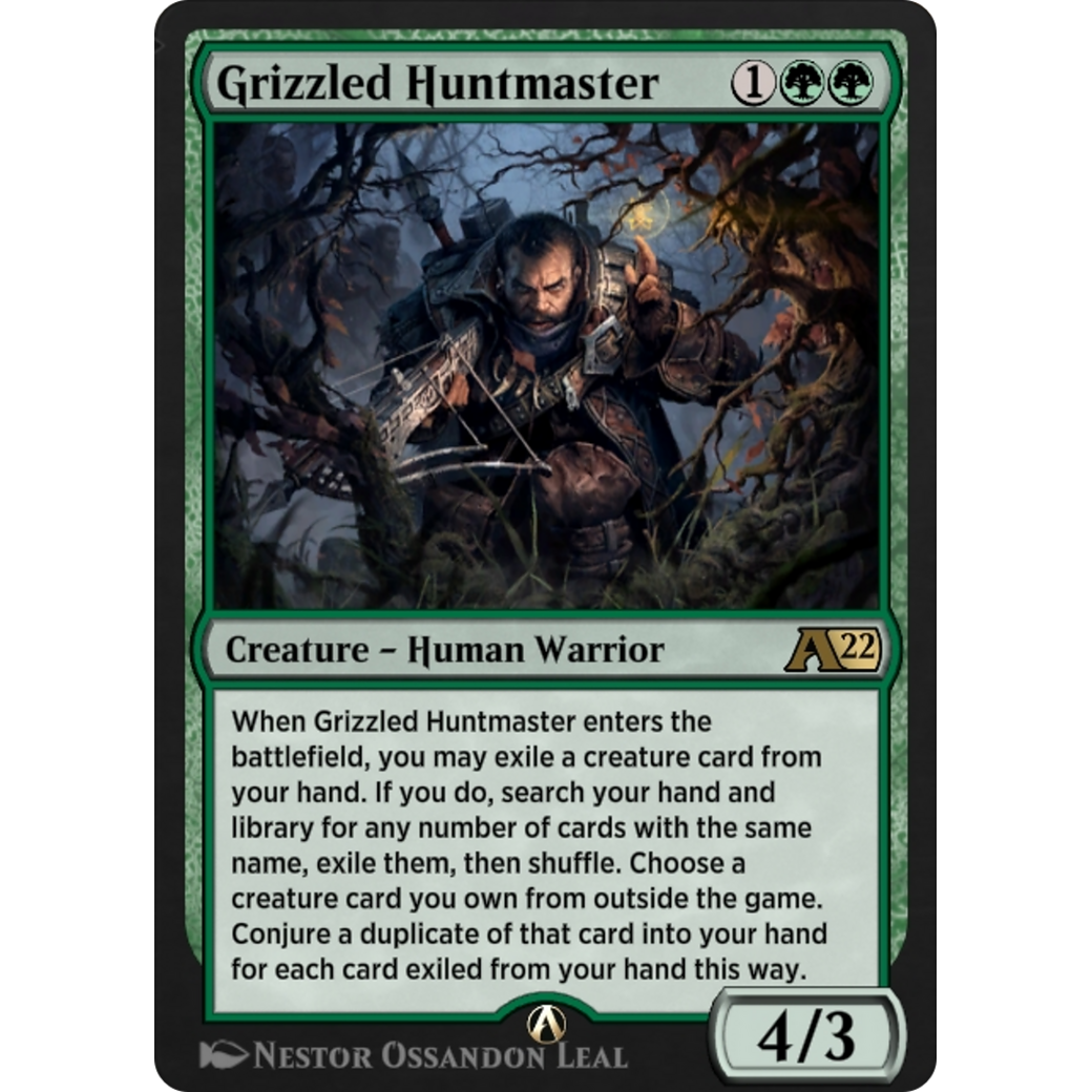 Grizzled Huntmaster (Y22-049) - Alchemy: Innistrad