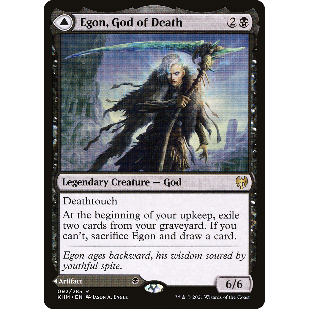 Egon, God of Death (KHM-092) - Kaldheim Foil