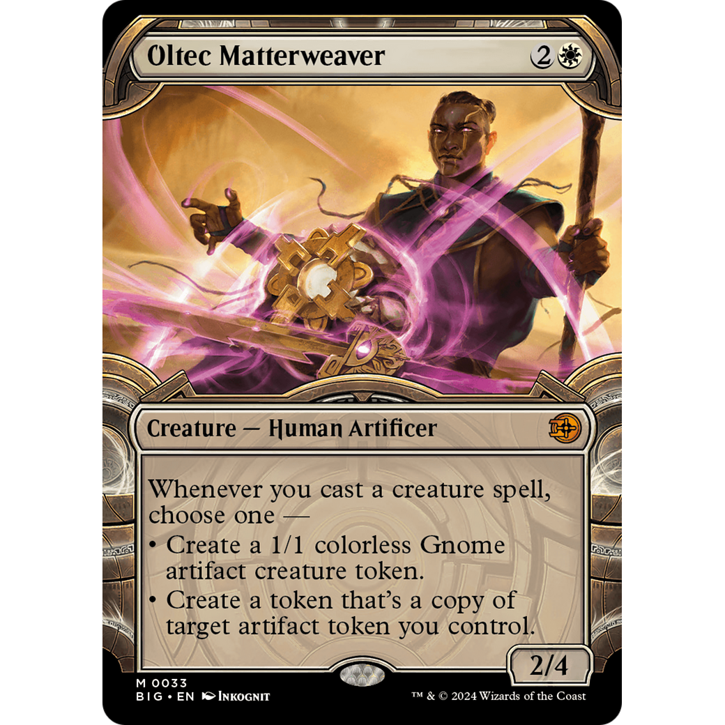 Oltec Matterweaver (Showcase) (BIG-033) - The Big Score: (Showcase)