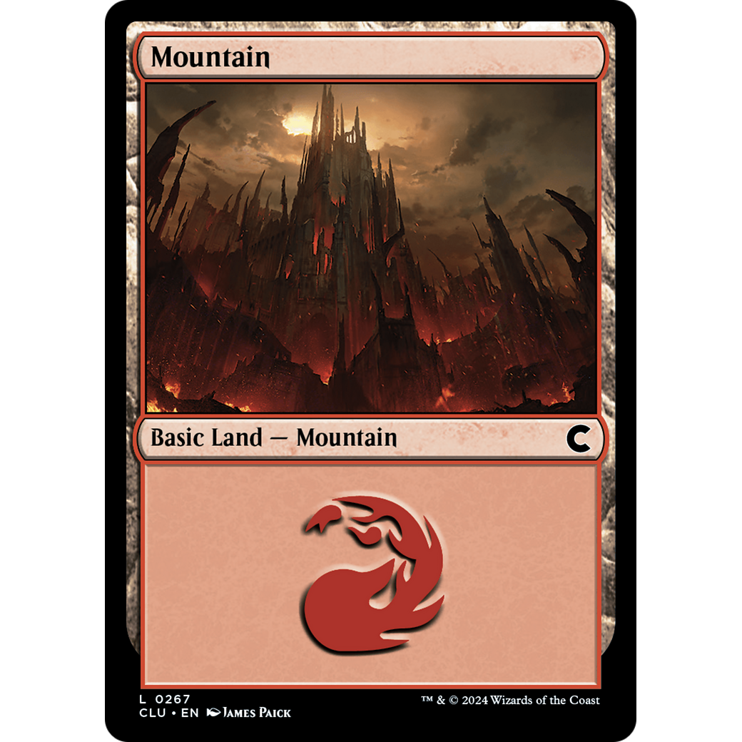 Mountain (0267) (CLU-267) - Ravnica: Clue Edition