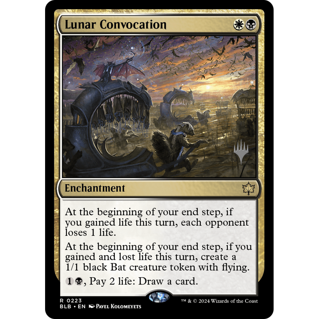 Lunar Convocation (PPBLB-223P) - Bloomburrow Promos Foil