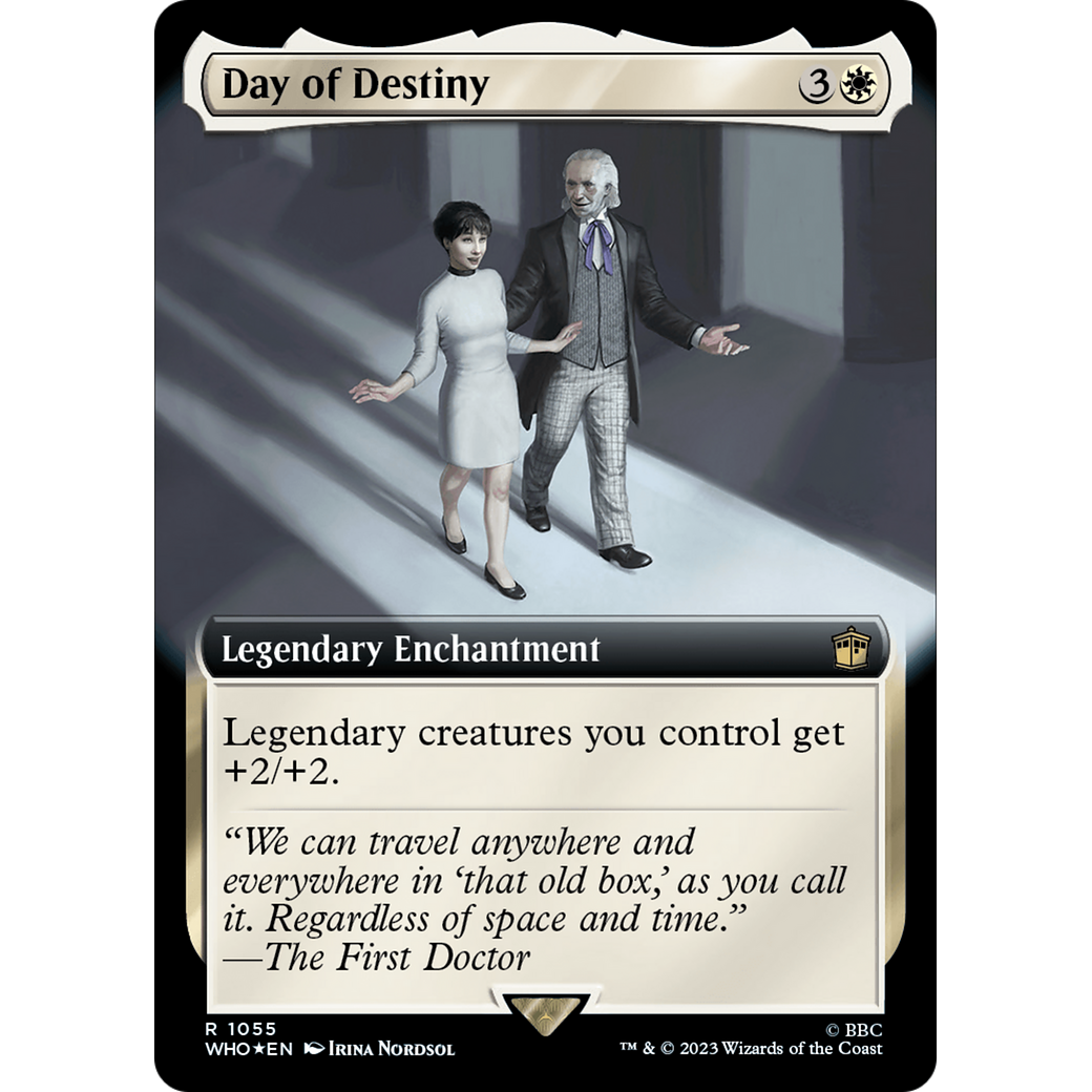 Day of Destiny (Extended Art) (Surge Foil) (WHO-1055) - Doctor Who: (Extended Art) Foil