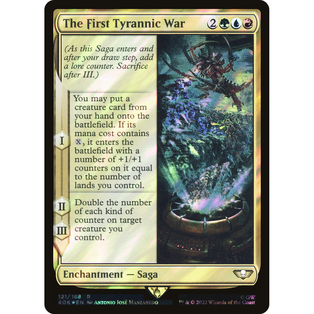 The First Tyrannic War (40K-121) - Warhammer 40,000 Commander Foil