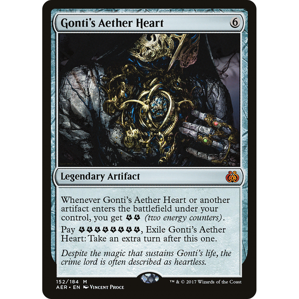 Gonti's Aether Heart (AER-152) - Aether Revolt Foil