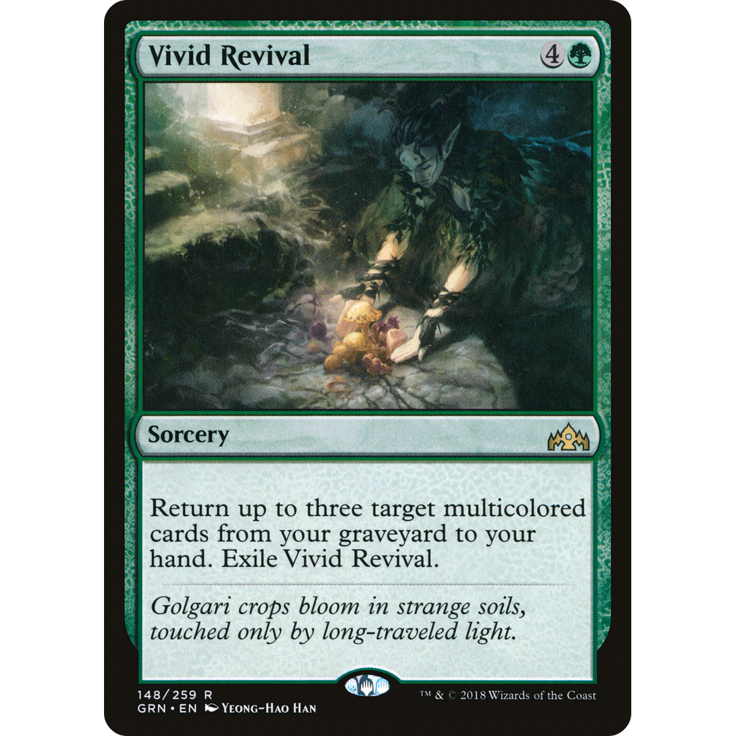 Vivid Revival (GRN-148) - Guilds of Ravnica Foil