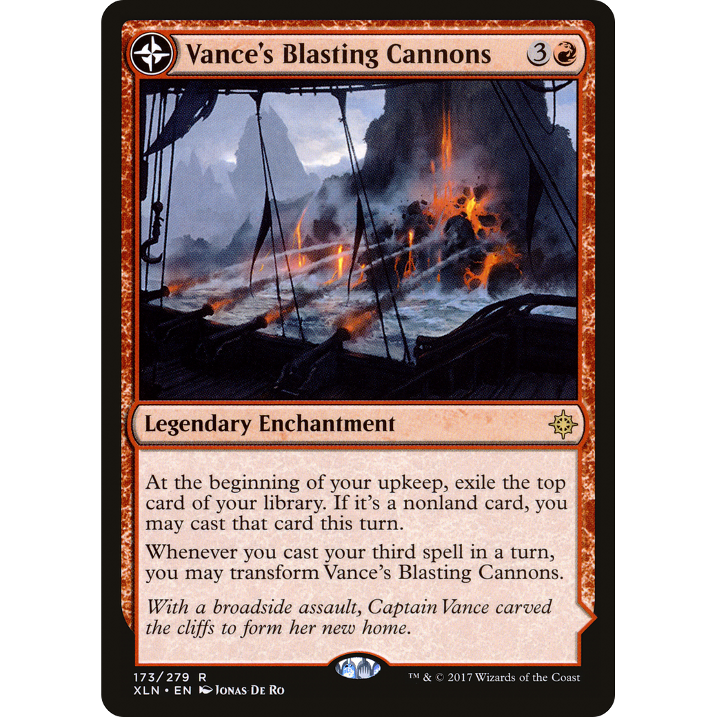 Vance's Blasting Cannons (XLN-173) - Ixalan: (compasslanddfc)