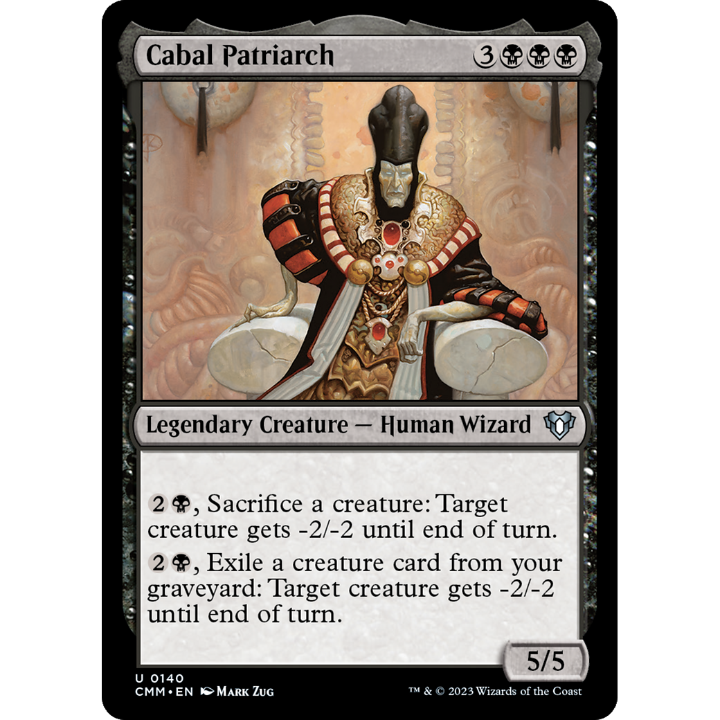 Cabal Patriarch (CMM-140) - Commander Masters