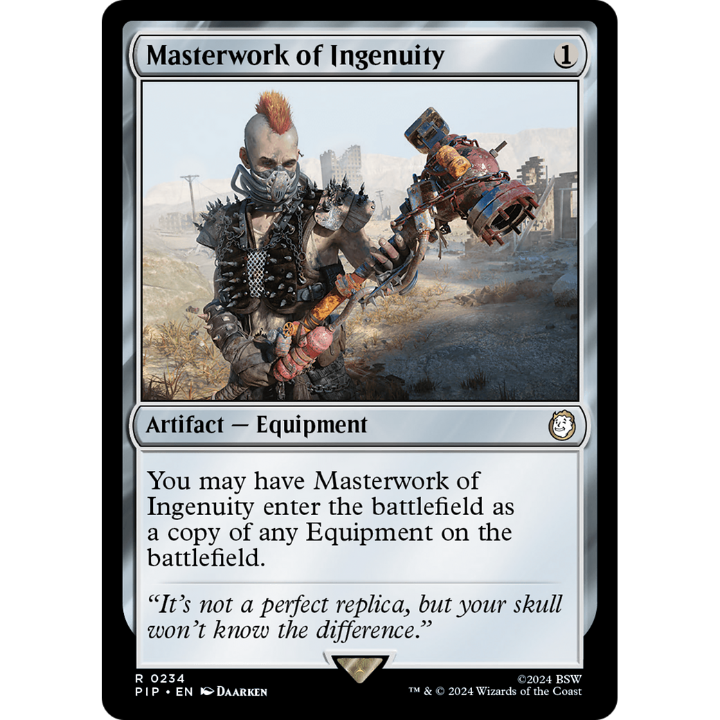 Masterwork of Ingenuity (PIP-234) - Fallout