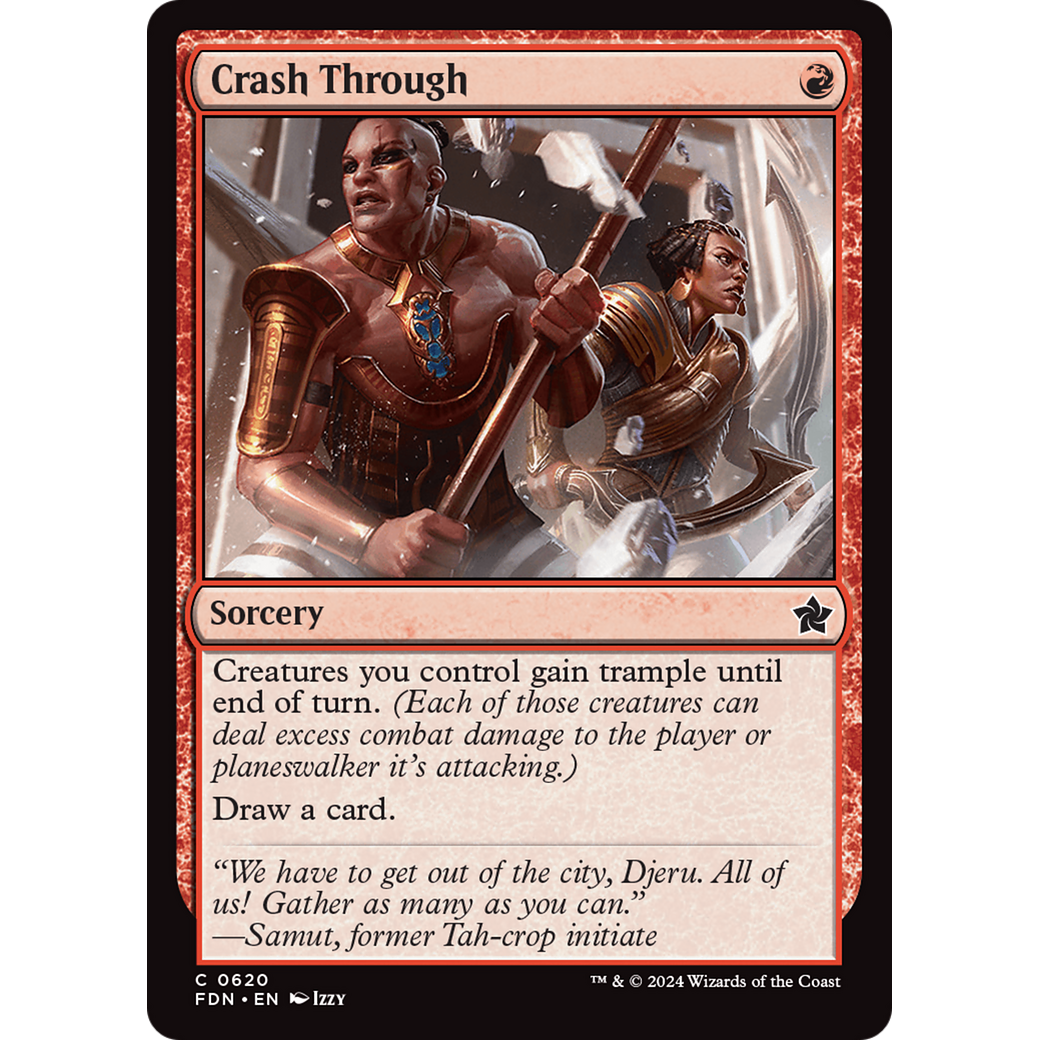 Crash Through (FDN-620) - Foundations