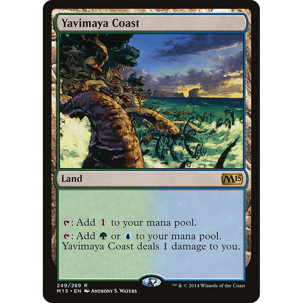 Yavimaya Coast (M15-249) - Magic 2015