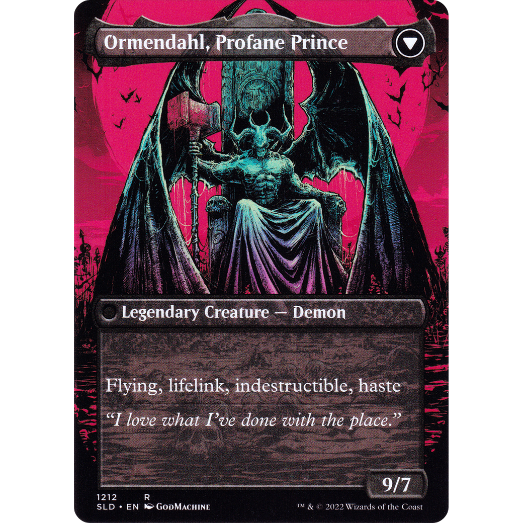 Westvale Abbey (Display Commander) - Thick Stock (SLD-1212) - Secret Lair Drop (Borderless)