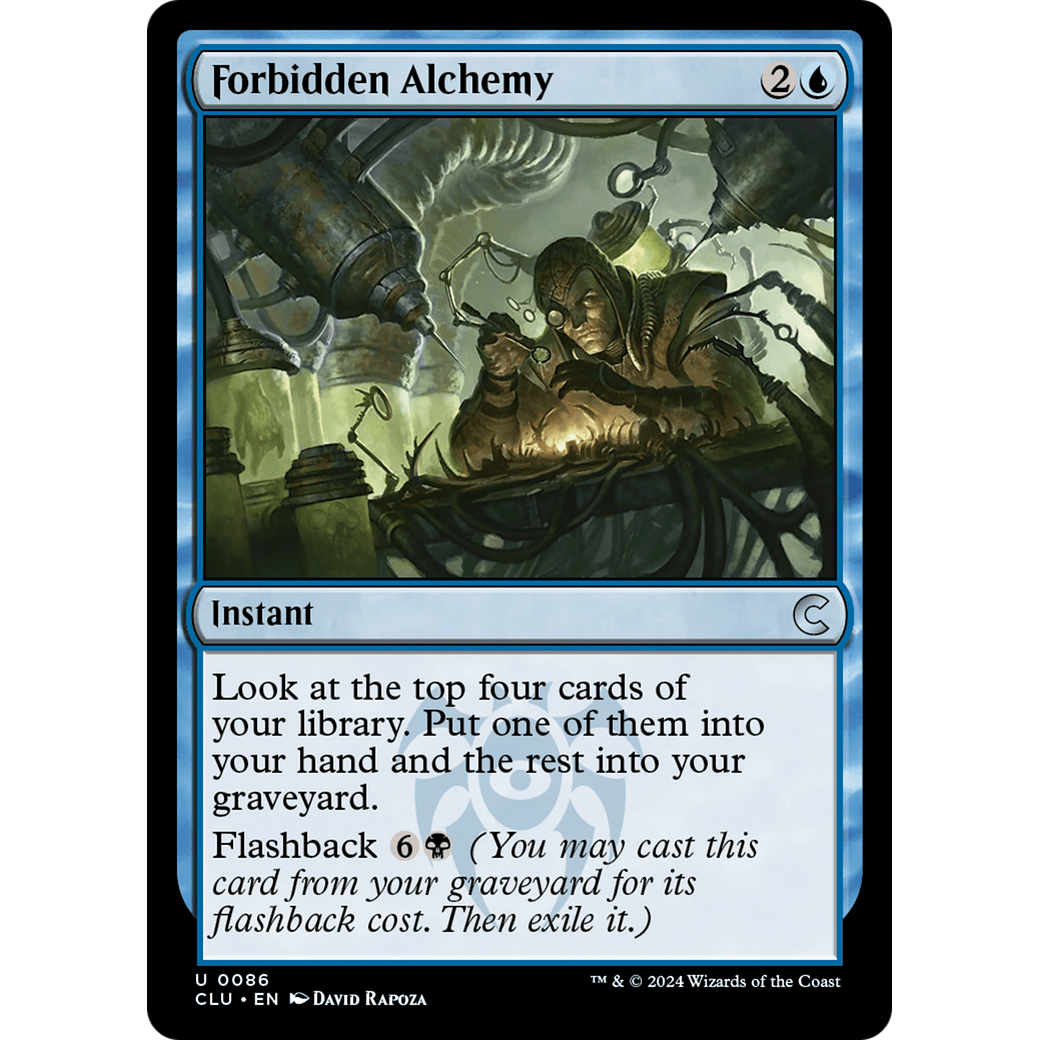 Forbidden Alchemy (CLU-086) - Ravnica: Clue Edition