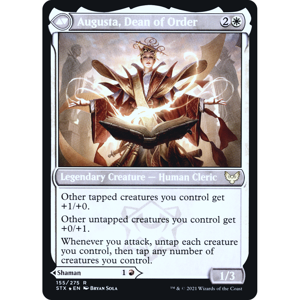 Plargg, Dean of Chaos (PRE-155) - Strixhaven: School of Mages Promos Foil