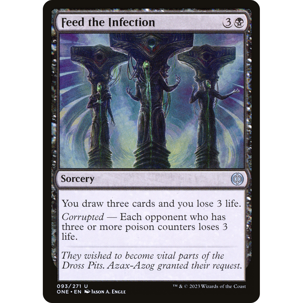 Feed the Infection (ONE-093) - Phyrexia: All Will Be One Foil