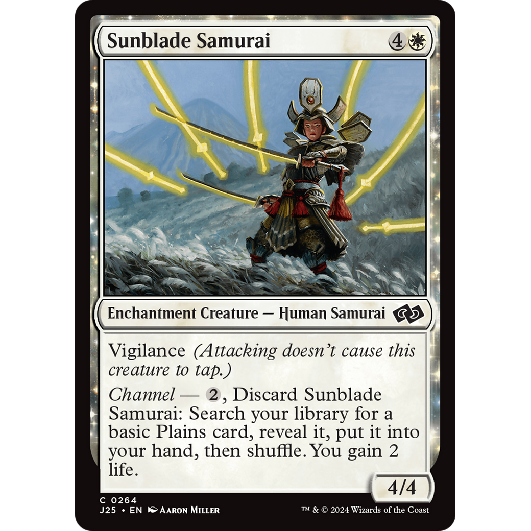 Sunblade Samurai (J25-264) - Foundations Jumpstart
