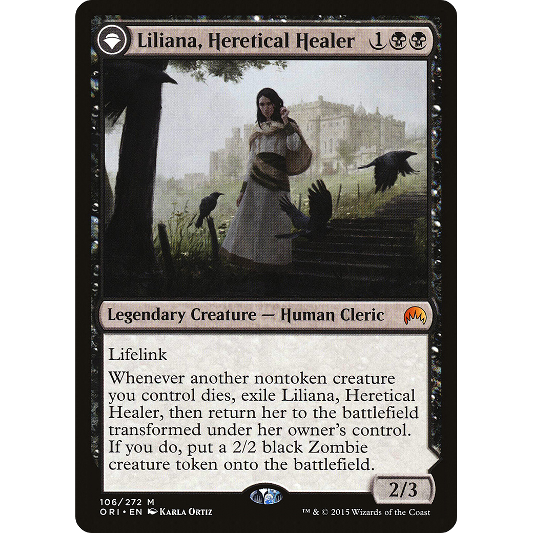 Liliana, Heretical Healer (ORI-106) - Magic Origins: (originpwdfc)