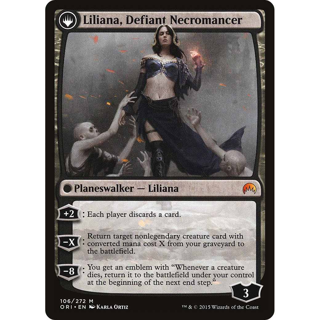 Liliana, Heretical Healer (ORI-106) - Magic Origins: (originpwdfc)