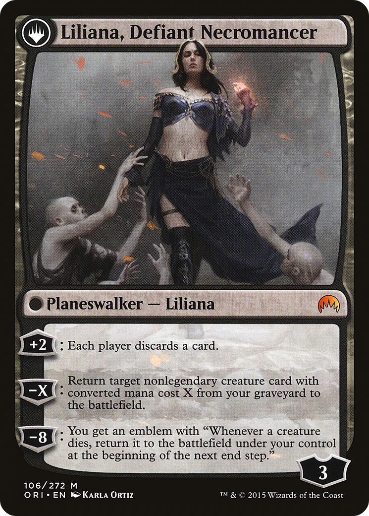 Liliana, Heretical Healer (ORI-106) - Magic Origins: (originpwdfc)