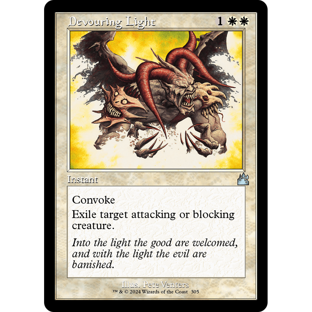 Devouring Light (RVR-305) - Ravnica Remastered