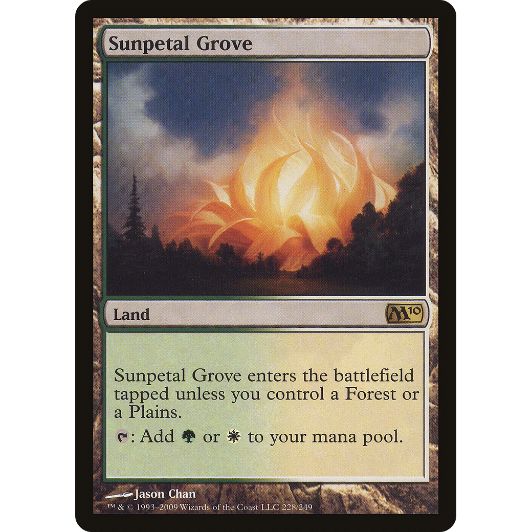 Sunpetal Grove (M10-228) - Magic 2010
