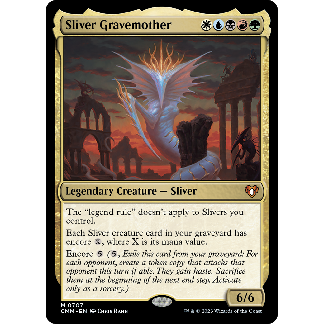 Sliver Gravemother (CMM-707) - Commander Masters Foil