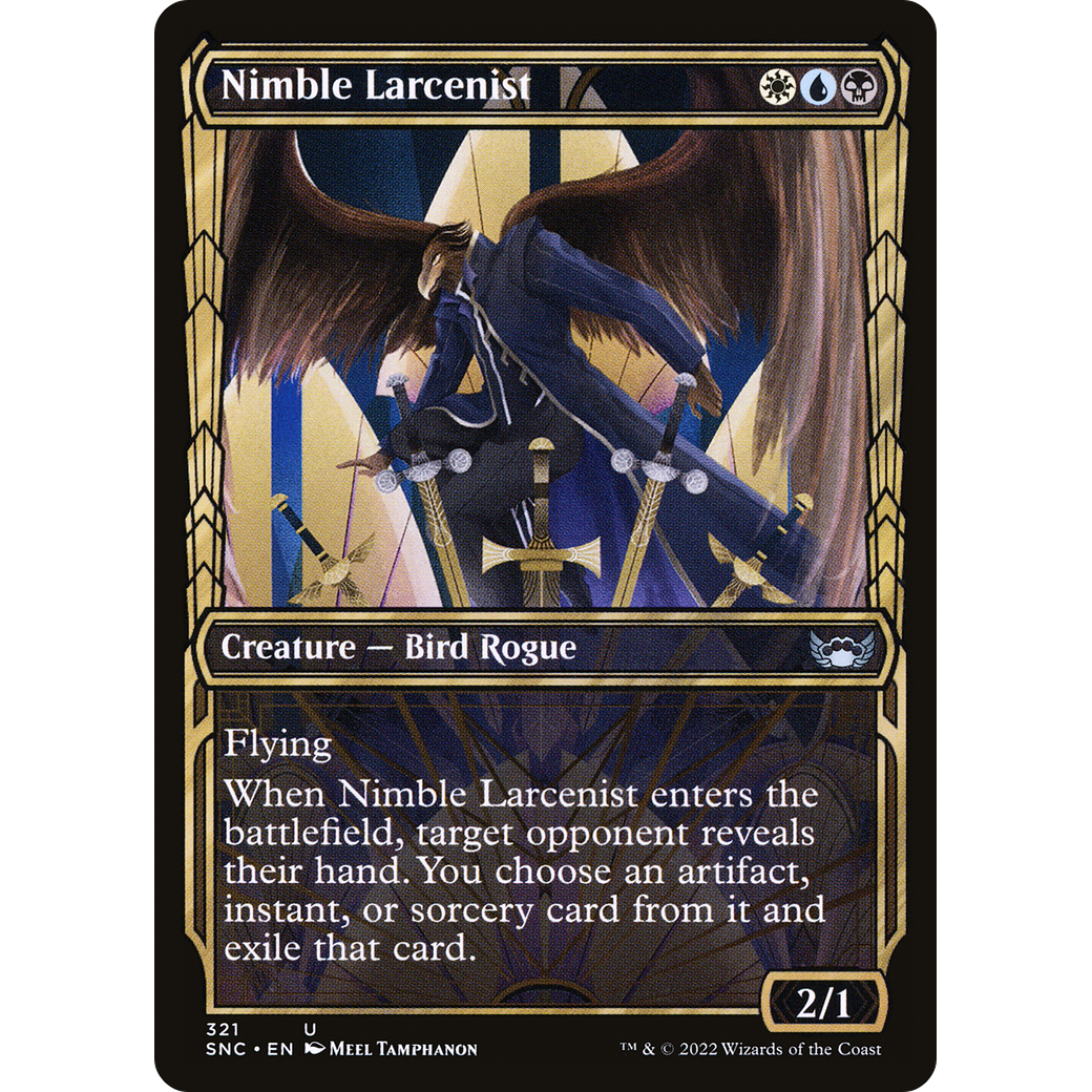 Nimble Larcenist (Showcase) (SNC-321) - Streets of New Capenna: (Showcase)
