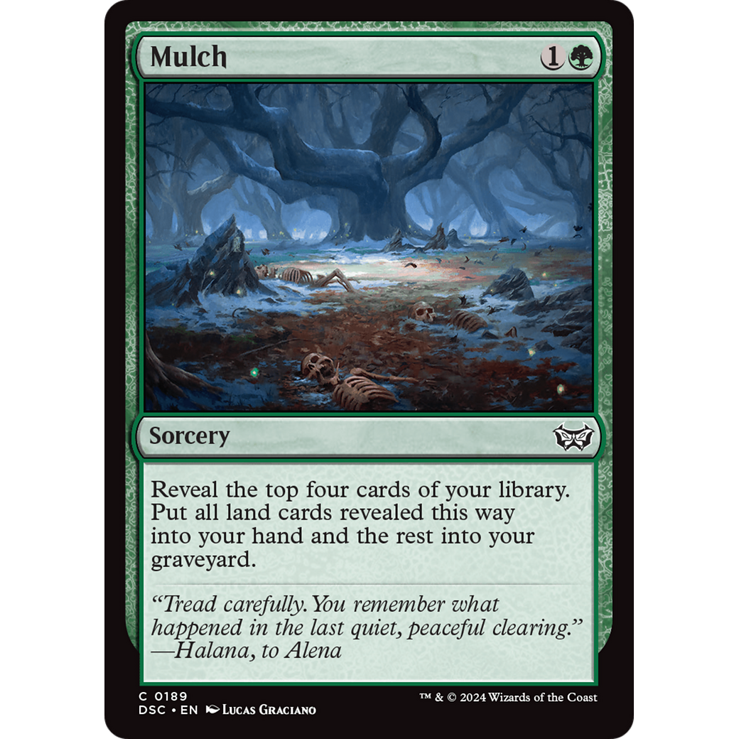 Mulch (DSC-189) - Duskmourn: House of Horror Commander
