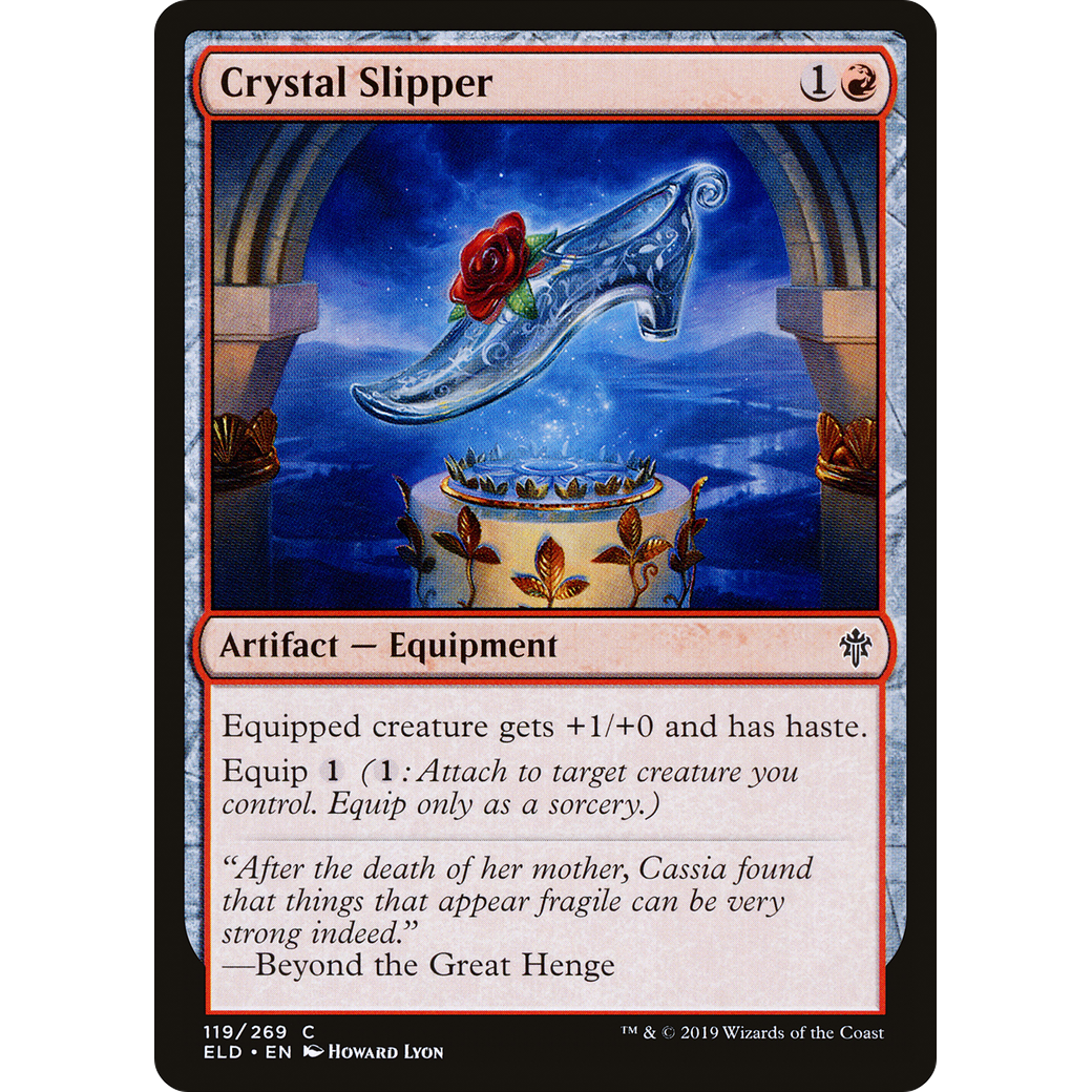 Crystal Slipper (ELD-119) - Throne of Eldraine Foil
