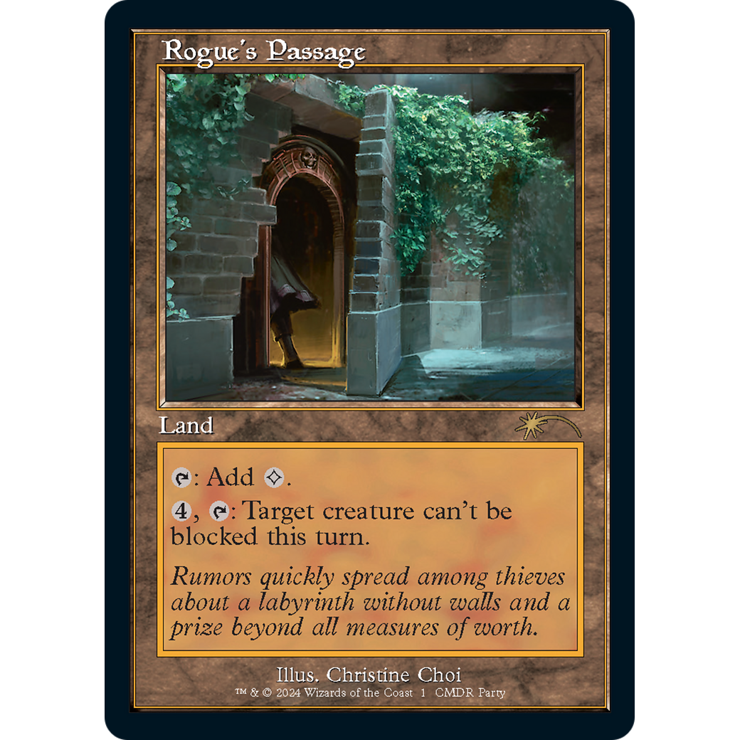 Rogue's Passage (Retro Frame) (WPN-001) - Wizards Play Network 2024