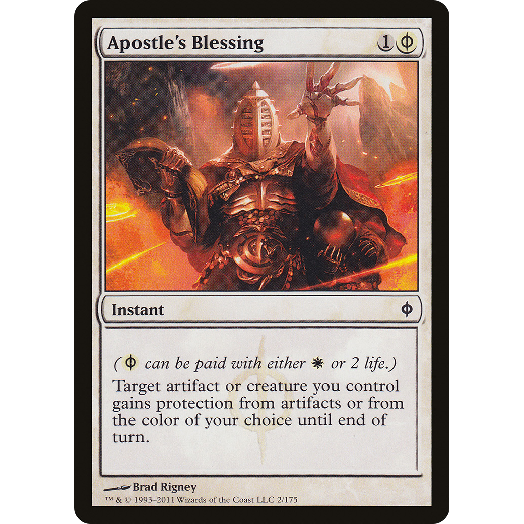 Apostle's Blessing (NPH-002) - New Phyrexia Foil