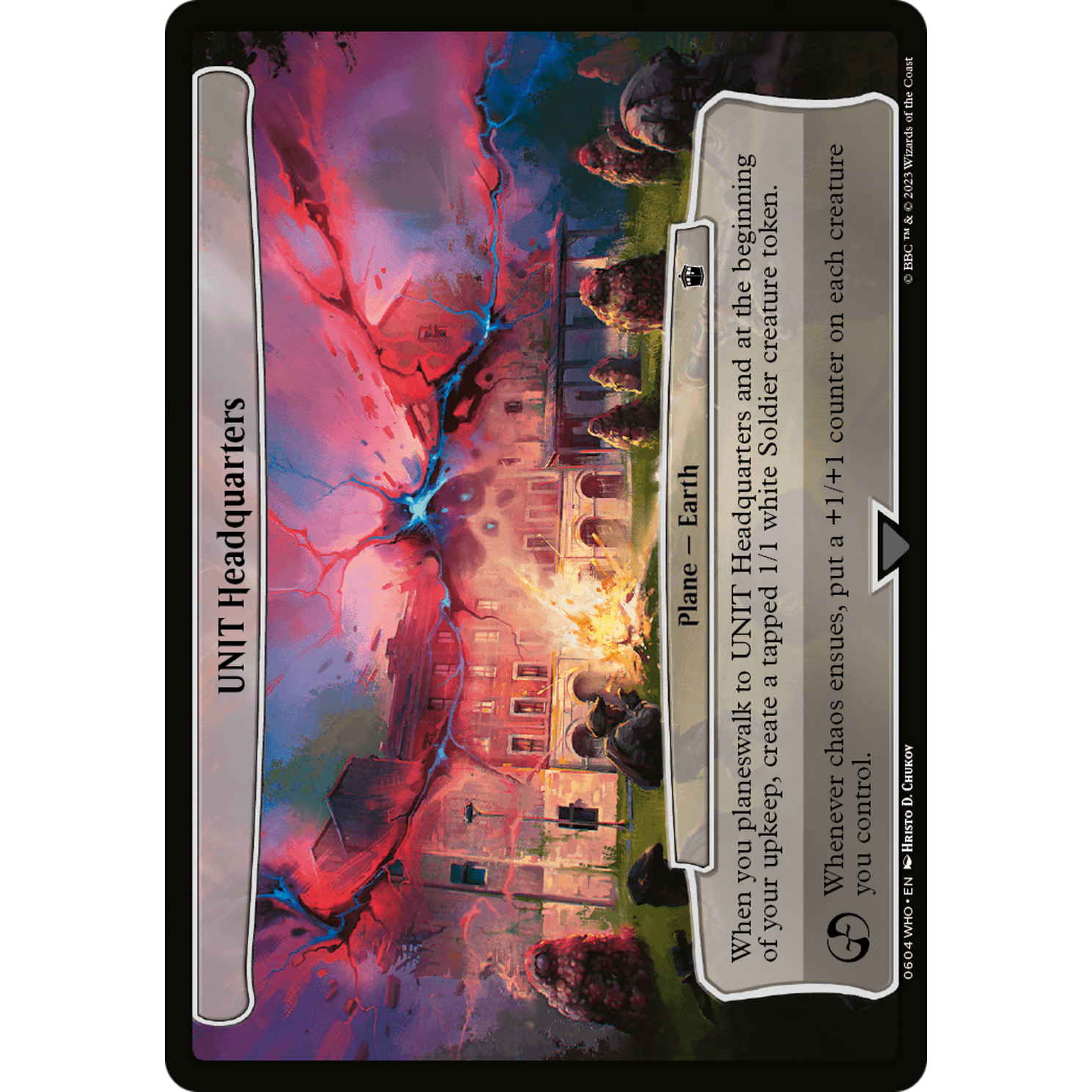 UNIT Headquarters (WHO-604) - Doctor Who