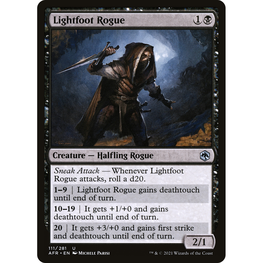 Lightfoot Rogue (AFR-111) - Adventures in the Forgotten Realms Foil