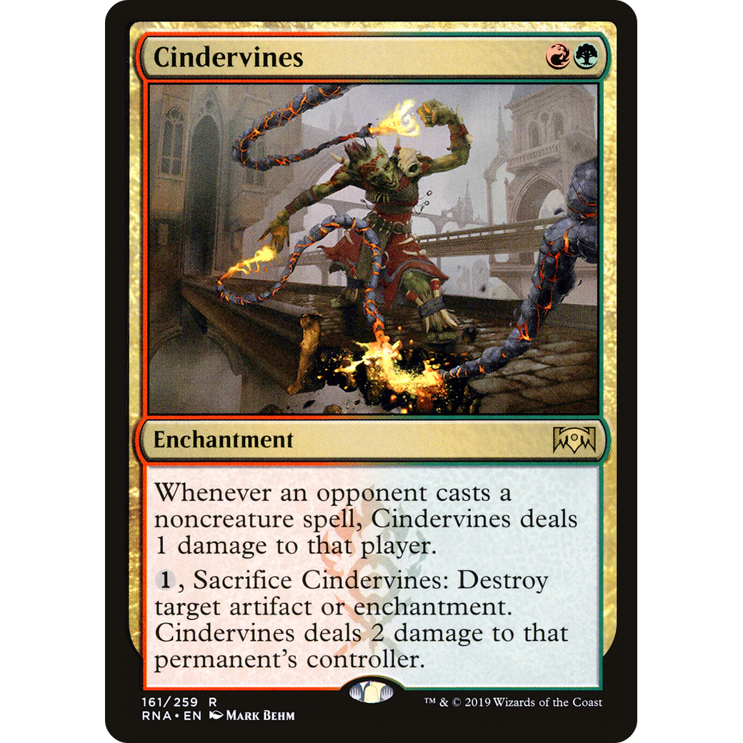 Cindervines (RNA-161) - Ravnica Allegiance