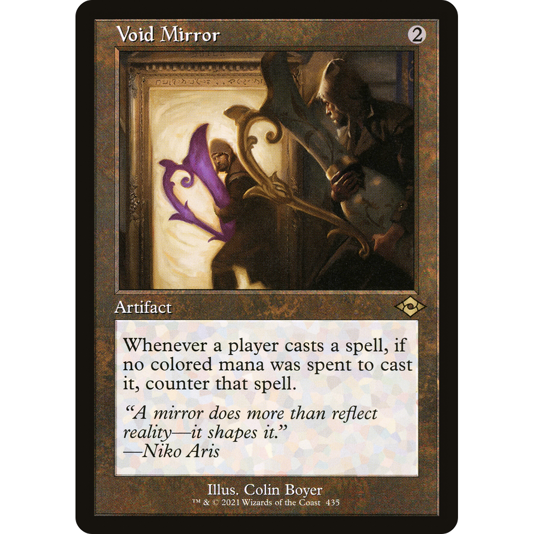 Void Mirror (Retro Frame) (MH2-435) - Modern Horizons 2 Foil