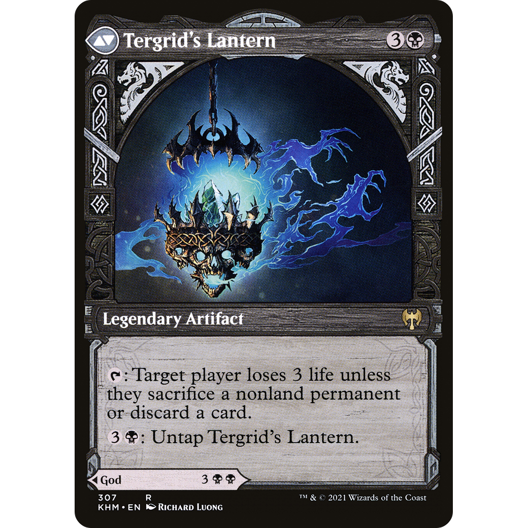 Tergrid, God of Fright (Showcase) (KHM-307) - Kaldheim: (Showcase) Foil