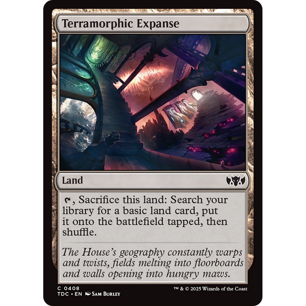 Terramorphic Expanse (TDC-408) - Commander: Tarkir: Dragonstorm