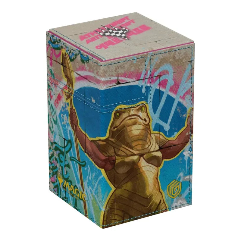 Magic The Gathering: Aetherdrift - Sab-Sunen, Luxa Embodied 100+ Xenoskin Flip'n'Tray Deck Box