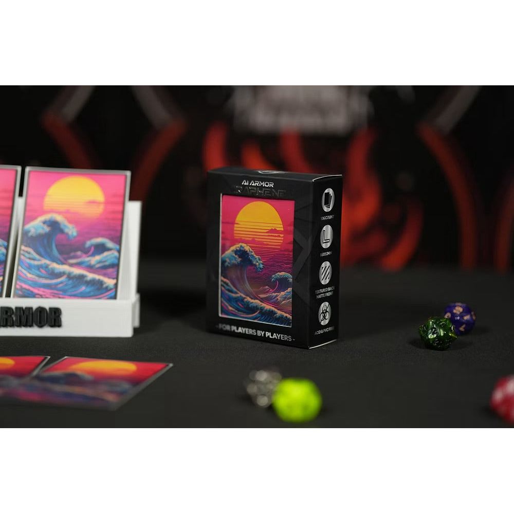 Ai Armor - Neon Retro Wave Sleeves