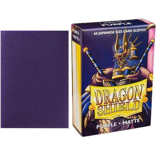 Dragon Shield: Purple Matte Japanese Size 60ct Sleeves