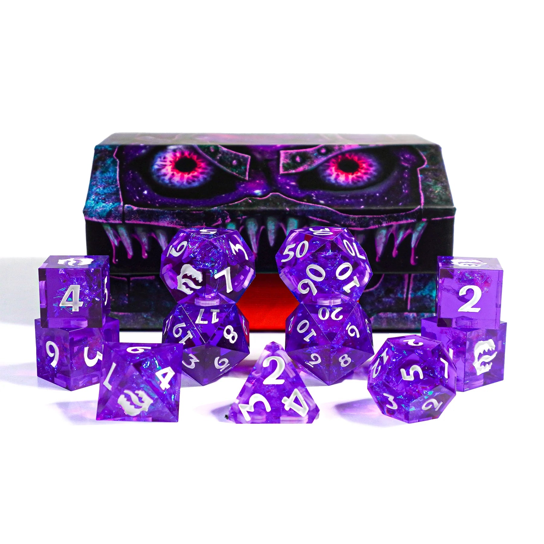 Mimic Dice: Andromeda 11pc Signature Resin Set
