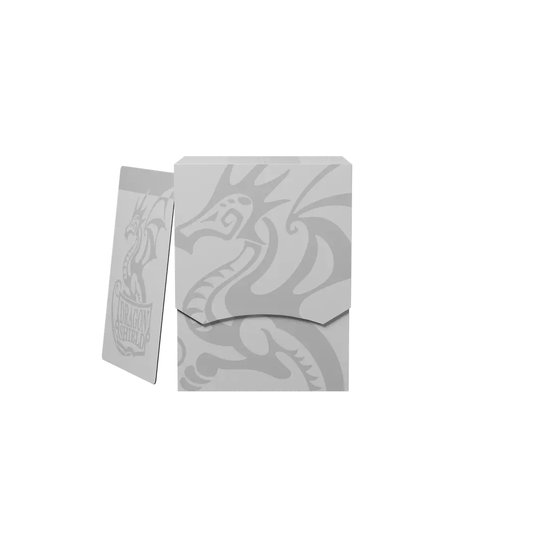 Dragon Shield: Ashen White/Black Deck Shell