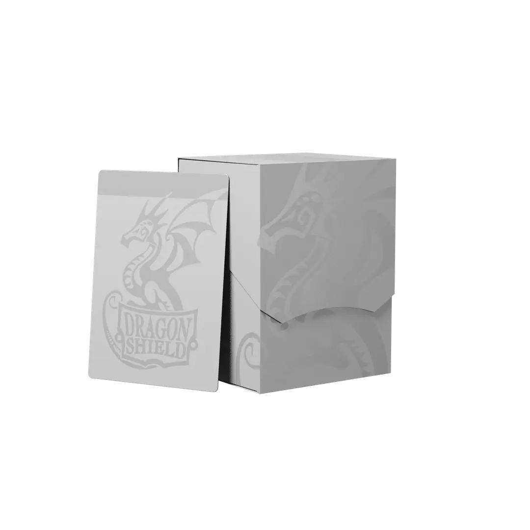 Dragon Shield: Ashen White/Black Deck Shell