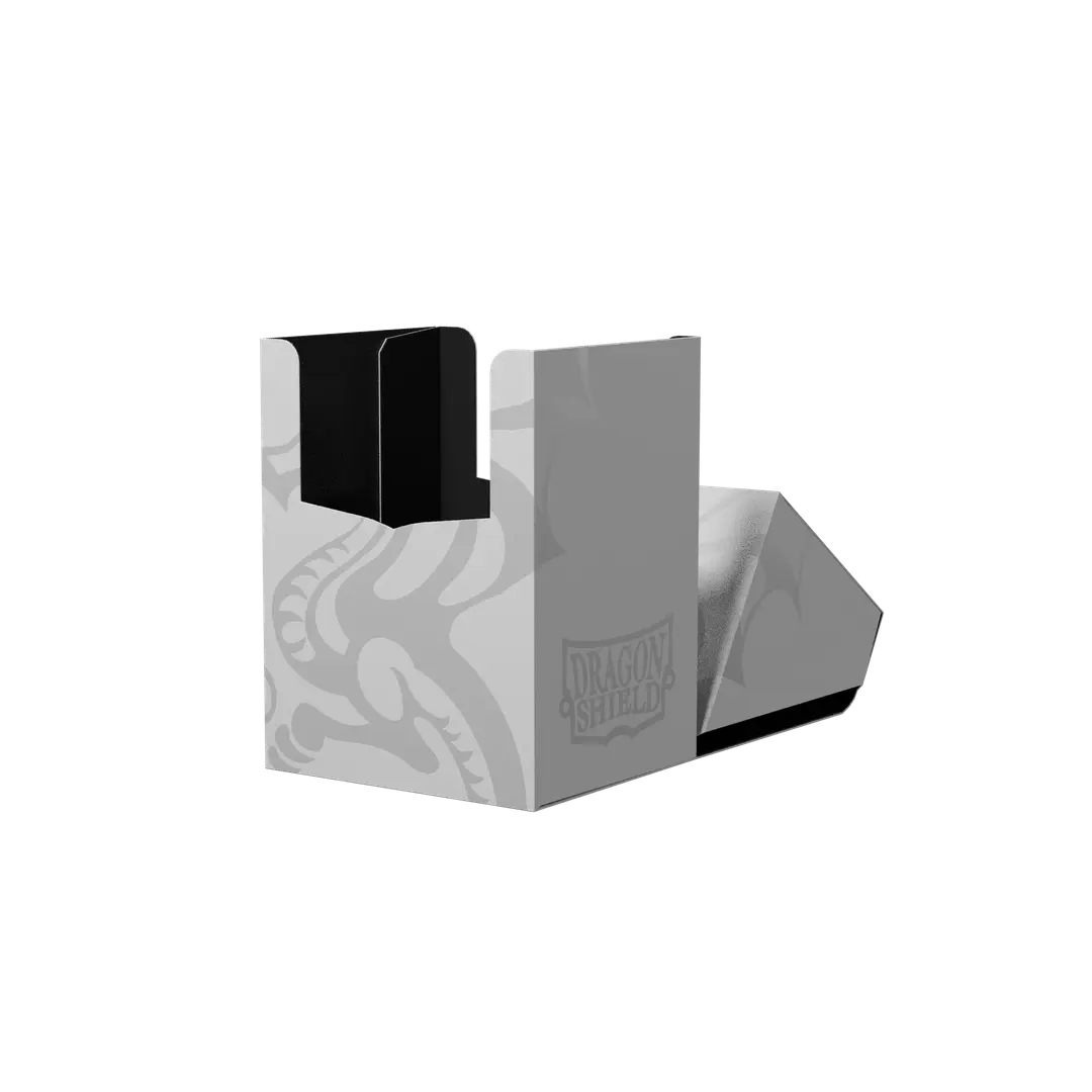 Dragon Shield: Ashen White/Black Deck Shell