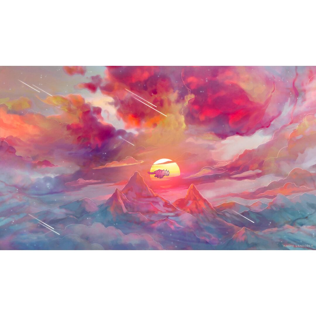 Artist Series: Naomi Vandoren - Avatar: Mountain Playmat