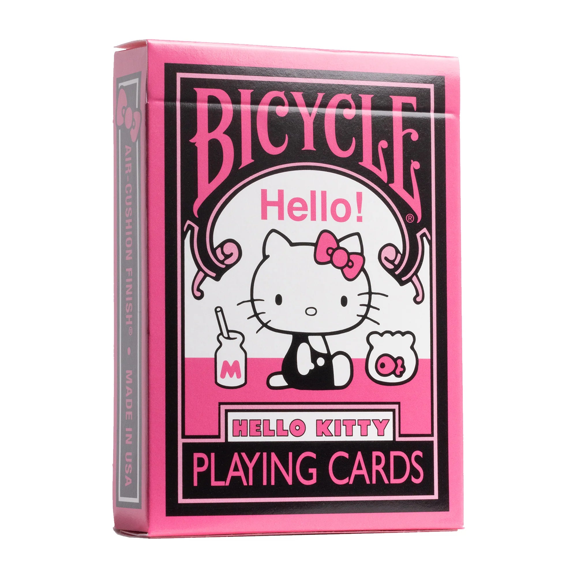 Hello Kitty Black & Pink Playing Cards
