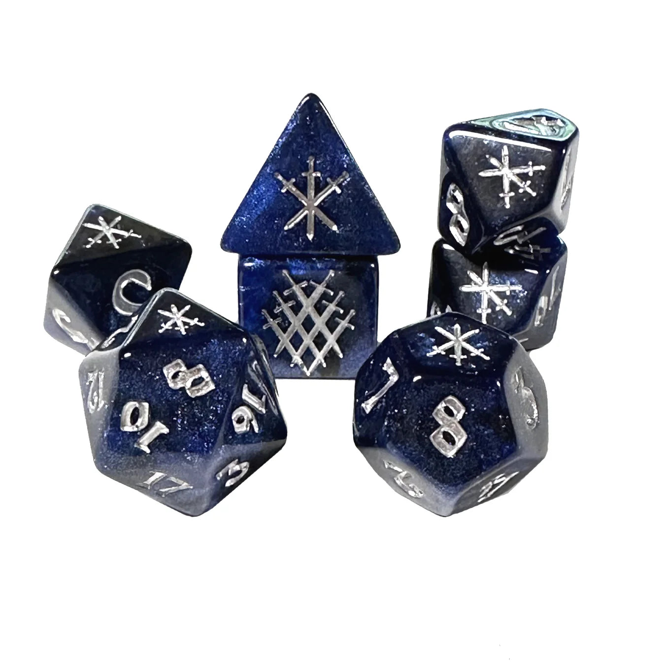 Knight's Blades: Blue Knight Dice