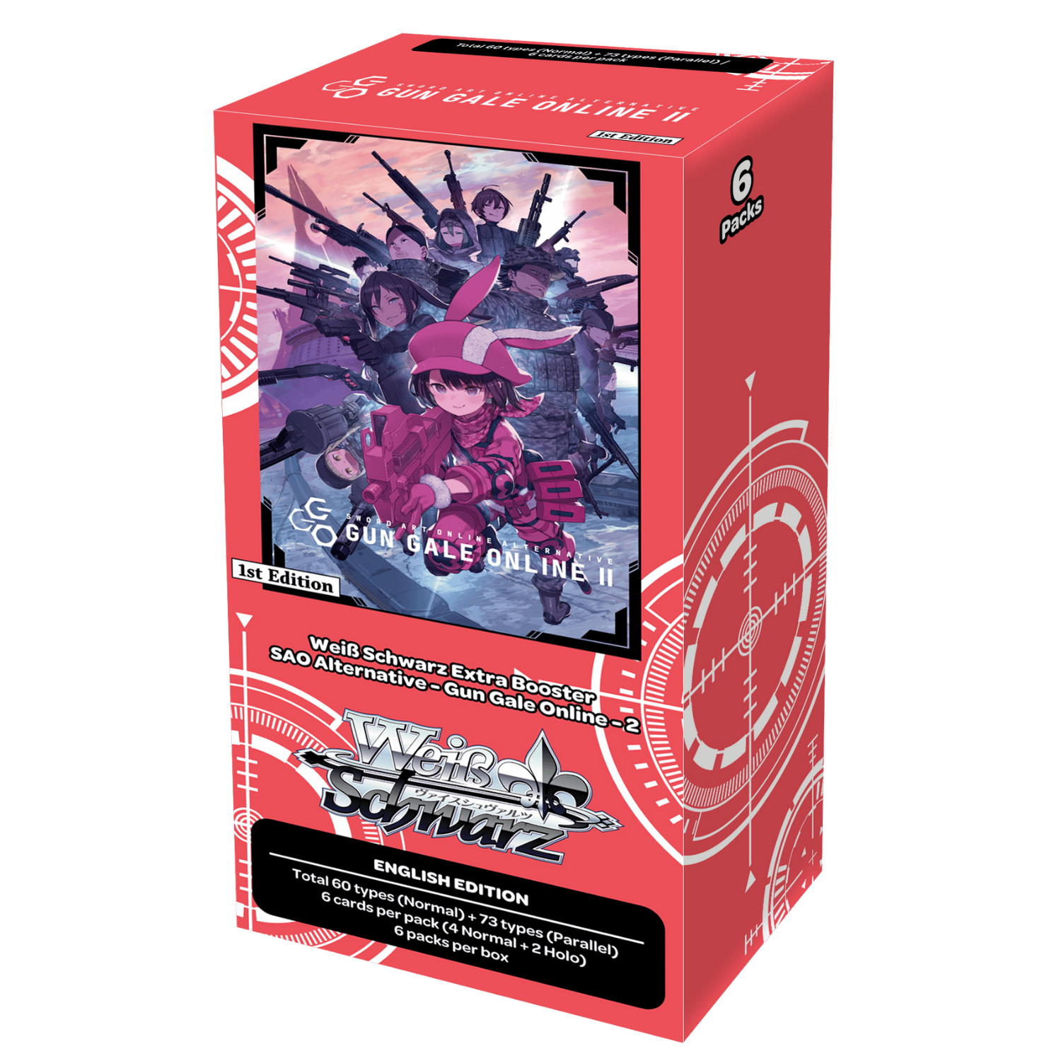 Weiss Schwarz: Sword Art Online Alternative: Gun Gale Online 2 Extra Booster Box