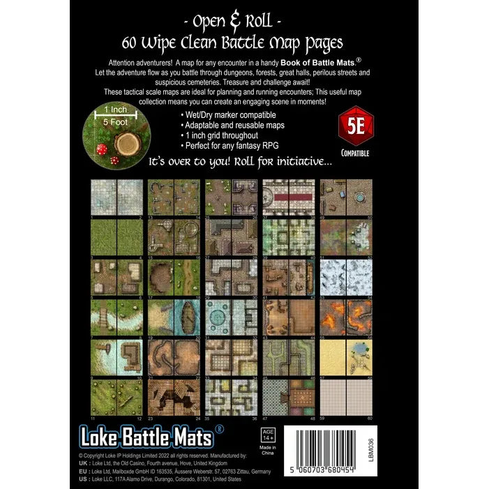 Big Book of Battle Mats: Revised